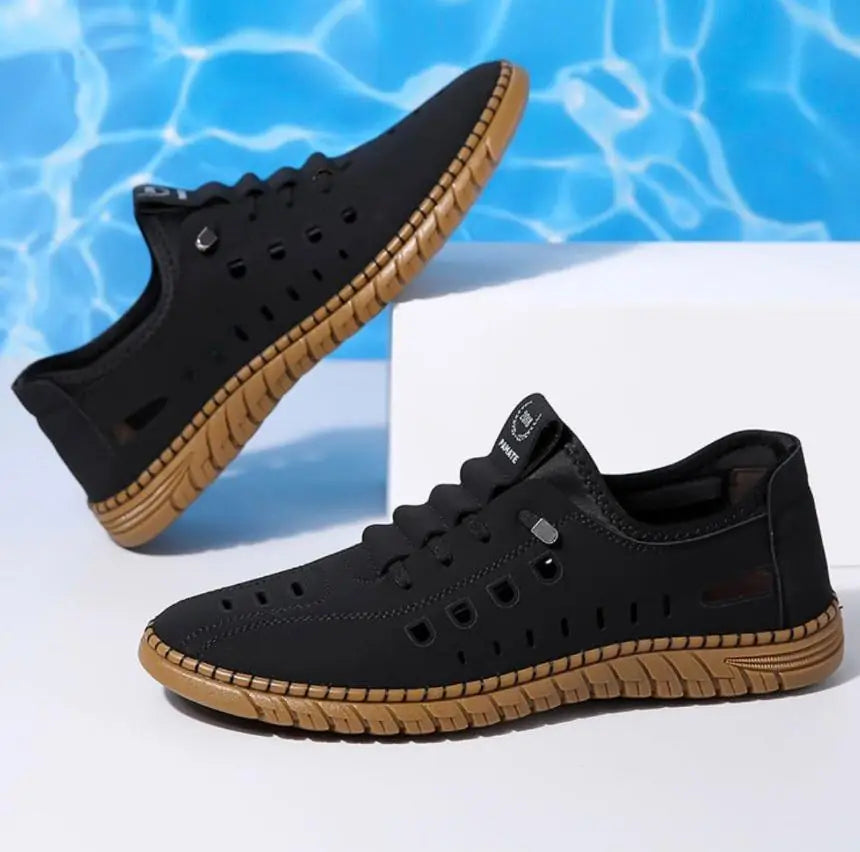 Men's Stylish Laser Cut Casual Shoes