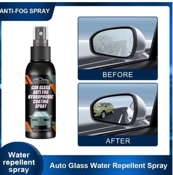 Car Glass Anti- Fog Hydrophobic Coating 100 ml (Pack of 2)