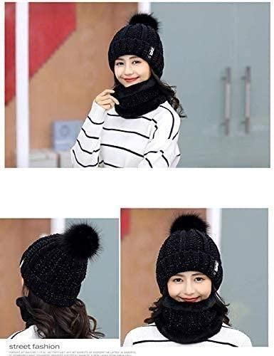 Unisex Woolen Cap Set