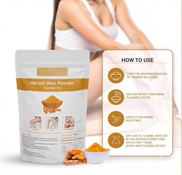 Hair Removal Wax Powder (Pack of 3)